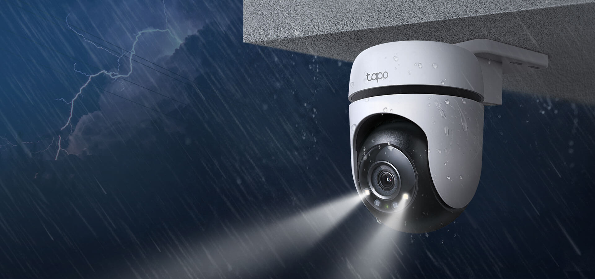TP-Link Tapo C510W 2K Outdoor Pan/Tilt Security Wi-Fi Camera